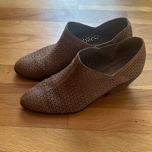 Vince Camuto Brown Ankle Booties